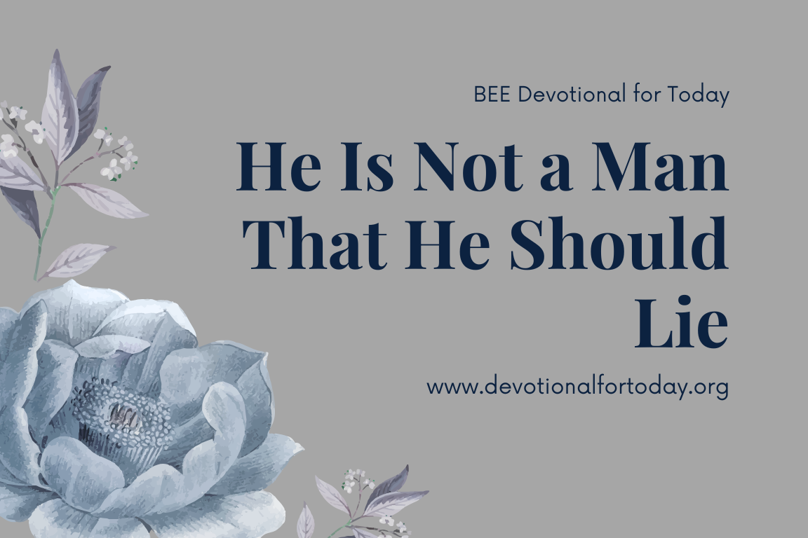 devotional for August 9